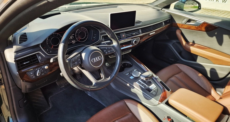 Audi A5 cena 123900 przebieg: 70500, rok produkcji 2017 z Gdańsk małe 121
